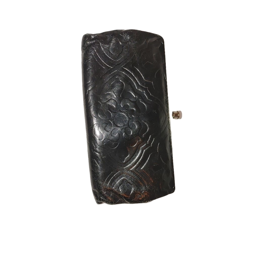 Hobo Vintage Lauren Embossed Leather Wallet